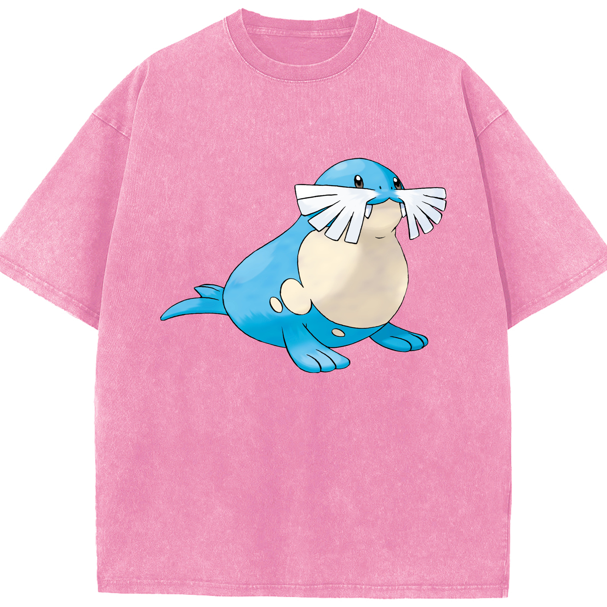（画像用） ポケットモンスター Pokémon 綿100% ヴィンテージ風 半袖Tシャツ（フロントプリント）